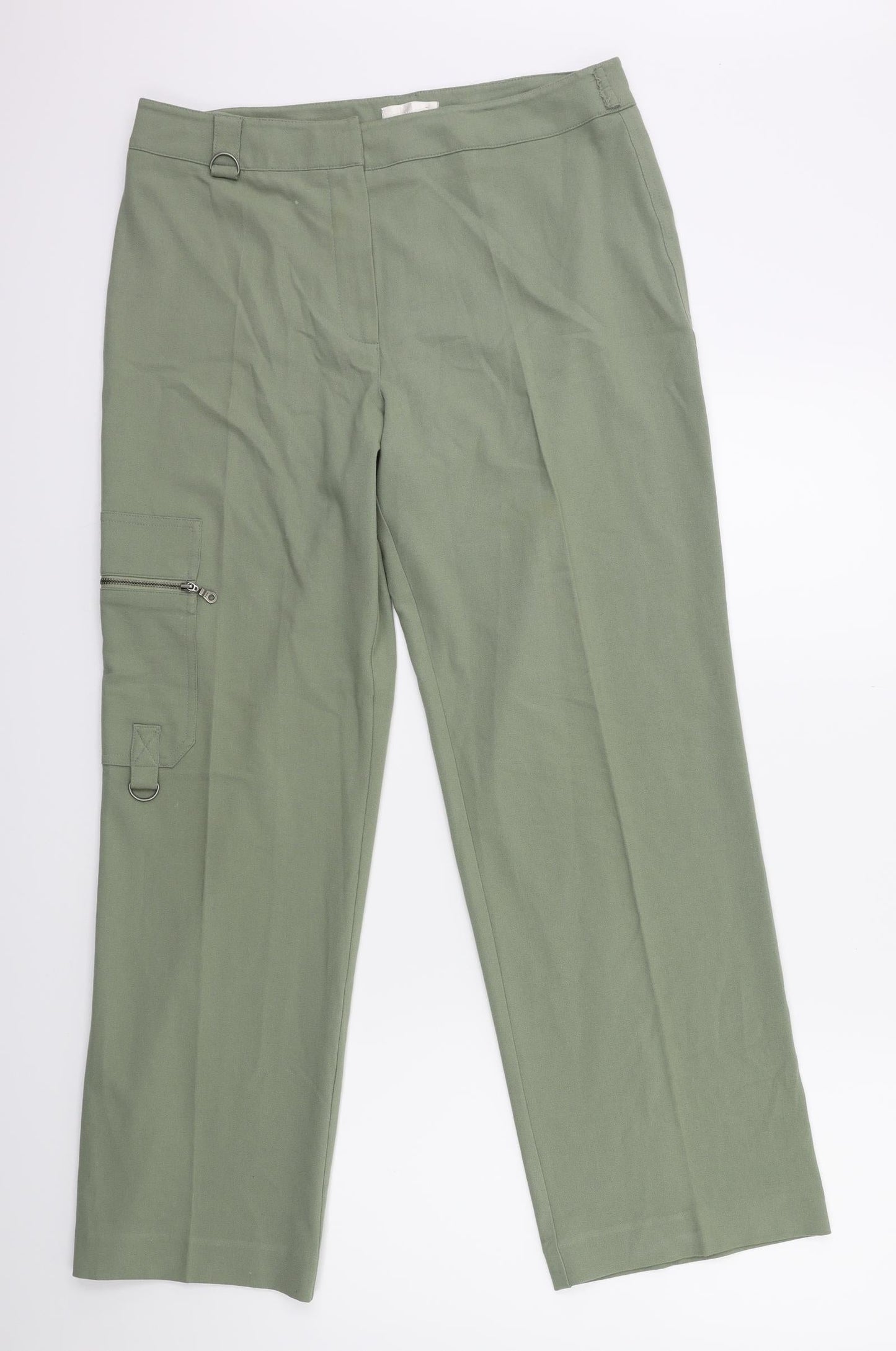 Womens UK Size 32 in For Women Regular Fit  Grey Trousers