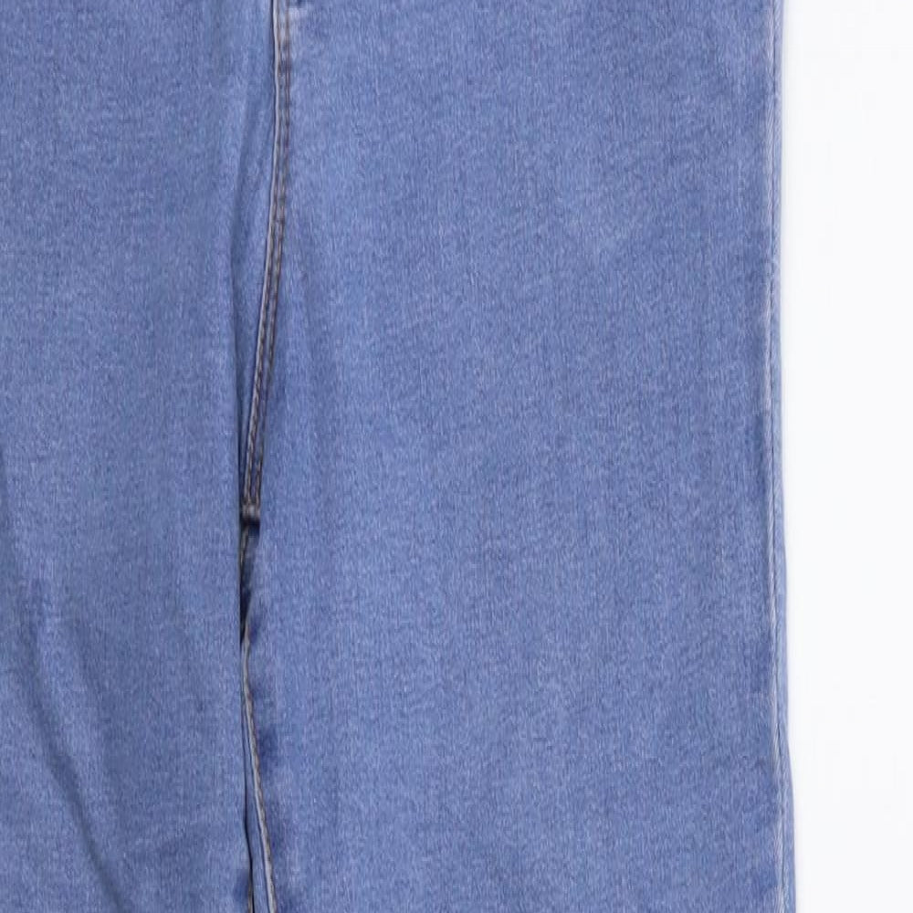 Denim & Co. Womens Blue  Denim Skinny Jeans Size 10 L27 in