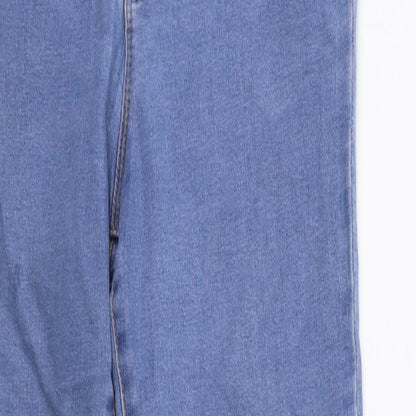 Denim & Co. Womens Blue  Denim Skinny Jeans Size 10 L27 in