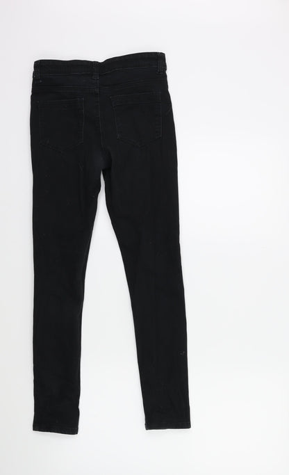 Denim & Co. Girls Black  Denim Skinny Jeans Size 10 Years