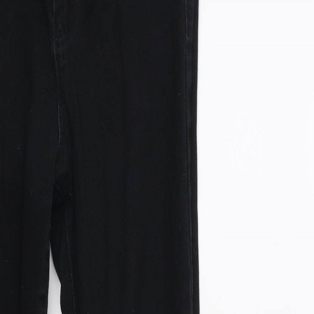 Denim & Co. Girls Black  Denim Skinny Jeans Size 10 Years