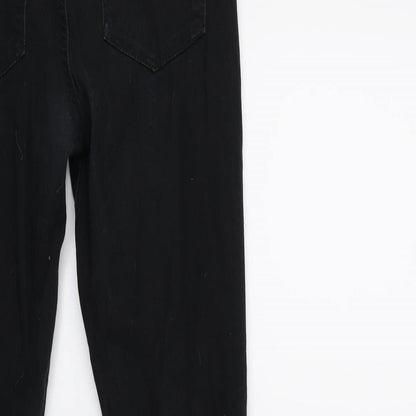 Denim & Co. Girls Black  Denim Skinny Jeans Size 10 Years
