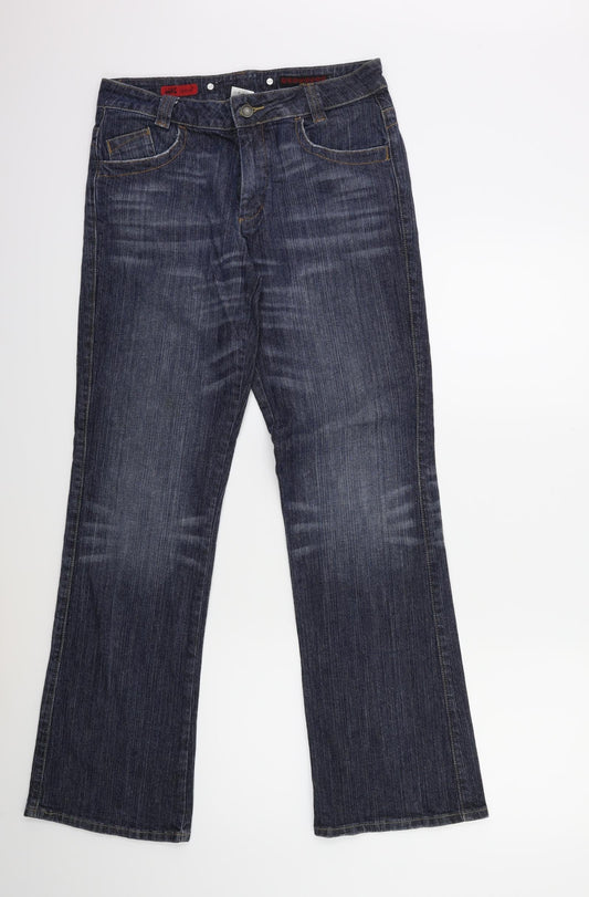 Love jeans Womens Blue  Denim Straight Jeans Size 36 in L30 in