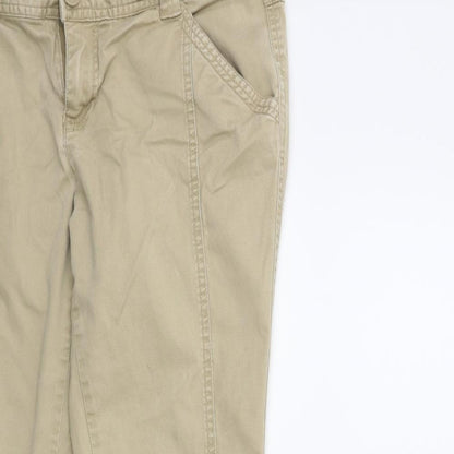 New Look Womens Beige   Trousers  Size 12 L28 in