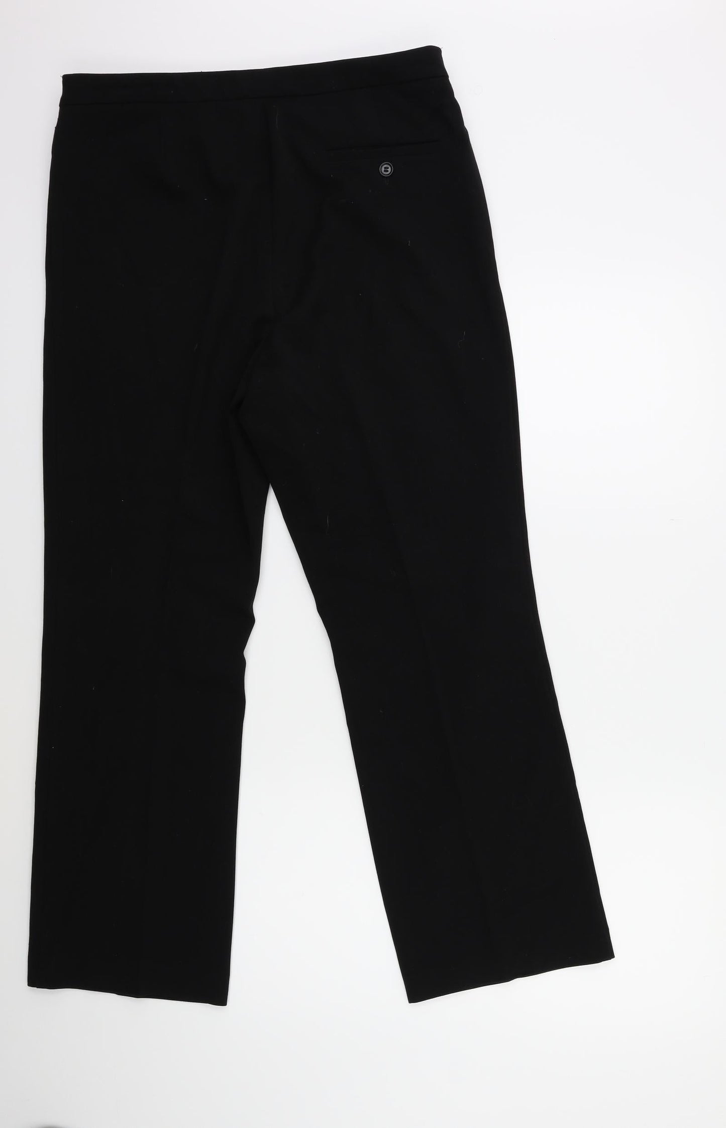 Marks and Spencer Womens Black   Trousers  Size 34 in L27 in