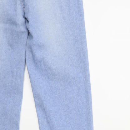 Denim & Co. Womens Blue  Denim Skinny Jeans Size 6 L28 in