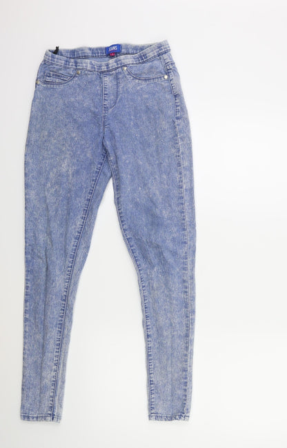 Womens UK Size 8 Preworn Regular Fit Jegging Blue Jeans