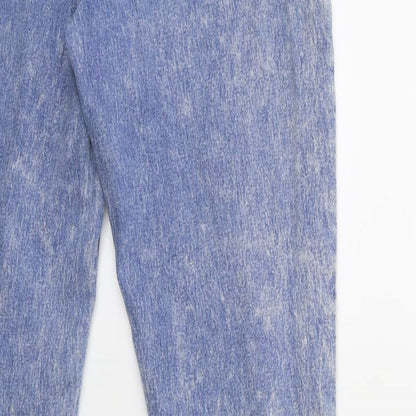 Womens UK Size 8 Preworn Regular Fit Jegging Blue Jeans