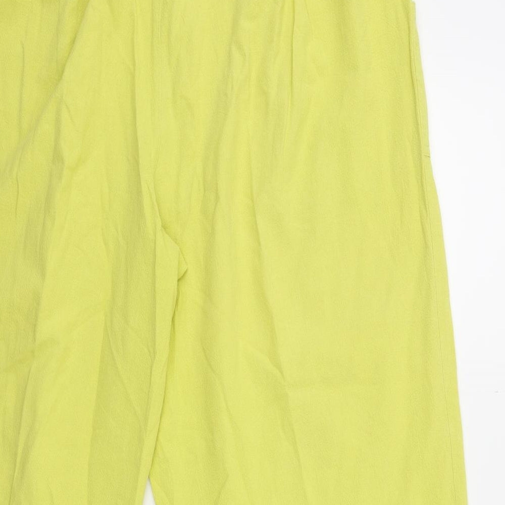 Roman Womens Yellow   Trousers  Size 20 L23 in