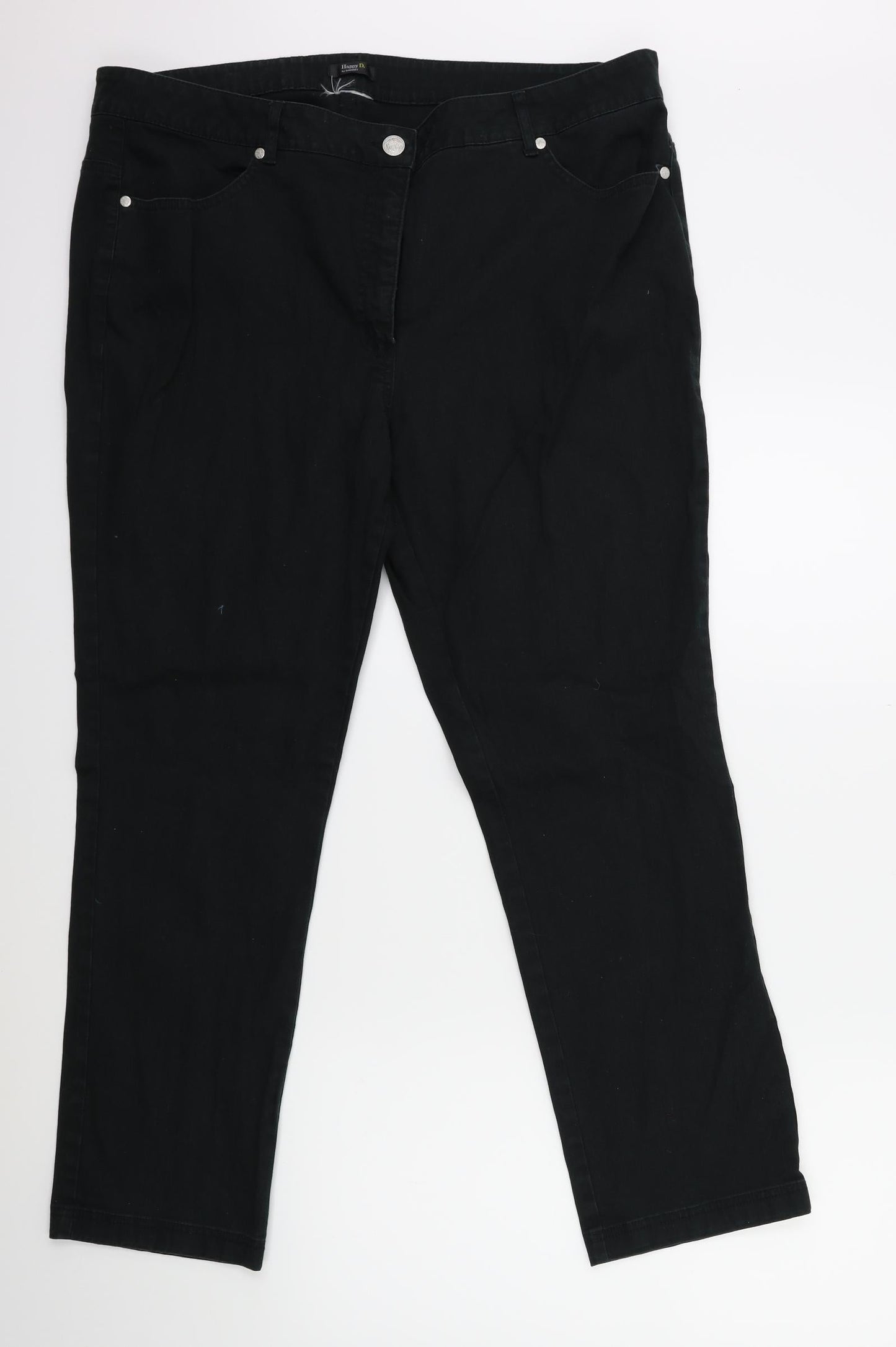 Damart Womens Black  Denim Skinny Jeans Size 38 in L27 in