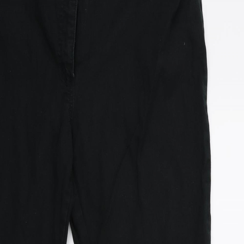 Damart Womens Black  Denim Skinny Jeans Size 38 in L27 in