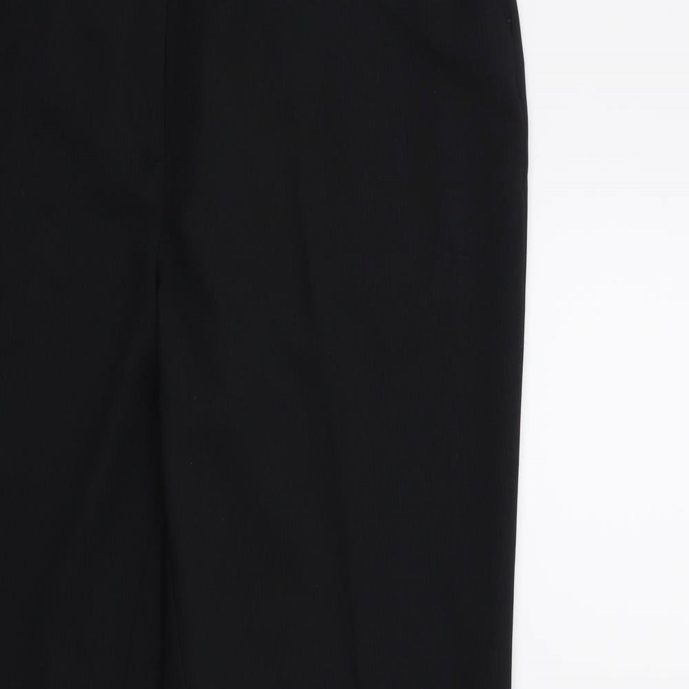 TU Womens Black   Trousers  Size 14 L28 in