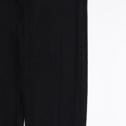 Denim & Co. Womens Black  Denim Jegging Jeans Size 10 L31 in