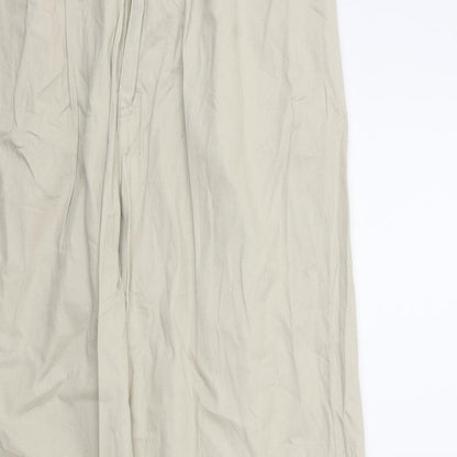Womens UK Size 26 in Preworn Regular Fit Straight Beige Jeans