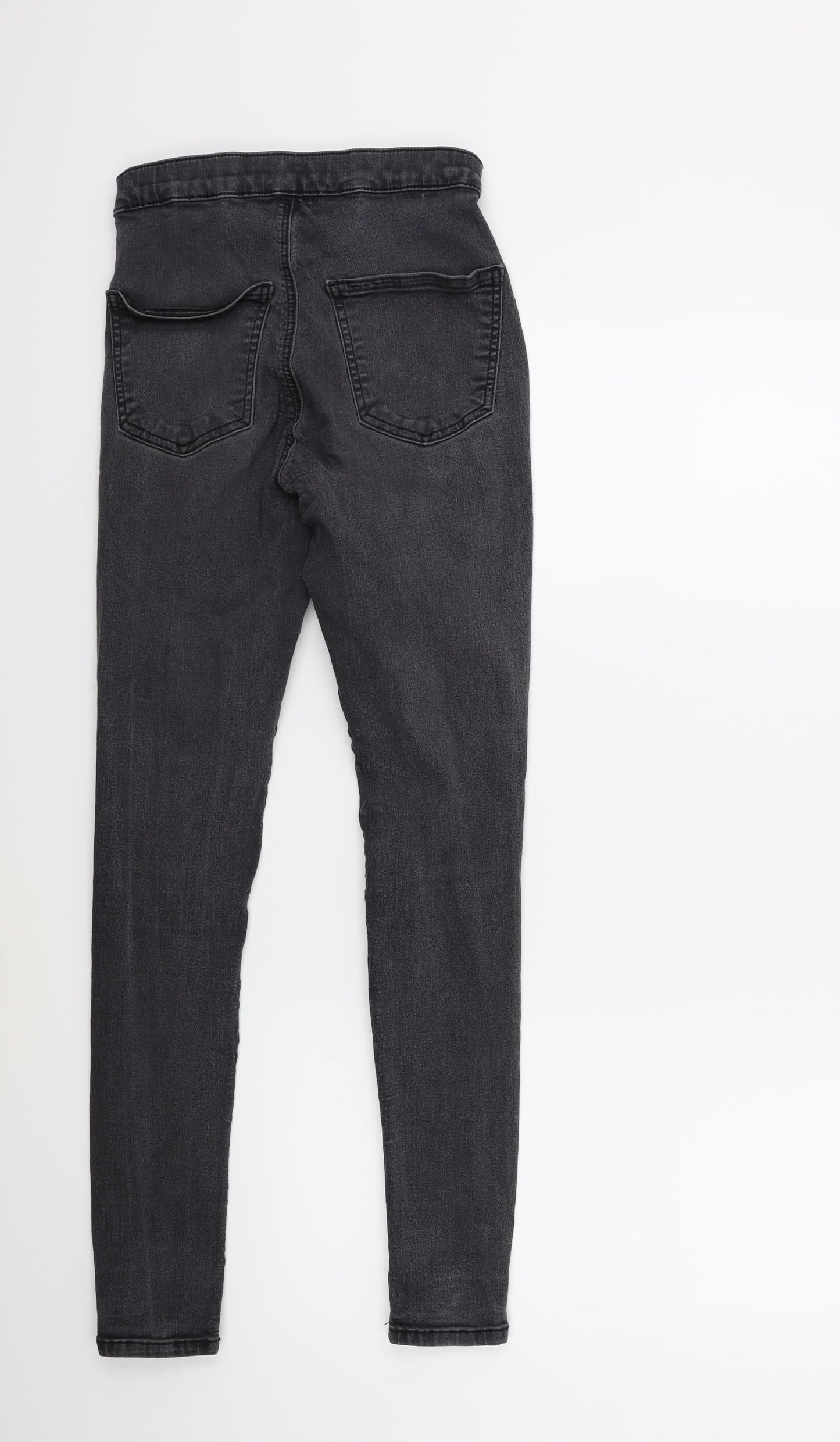 Topshop Womens Grey  Denim Skinny Jeans Size 23 in L27 in