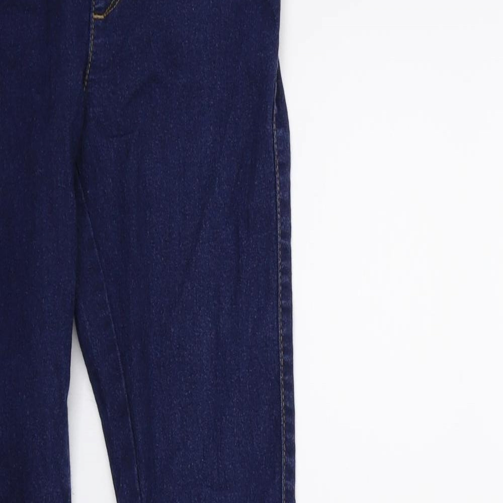 Denim & Co. Womens Blue  Denim Jegging Jeans Size 6 L26 in