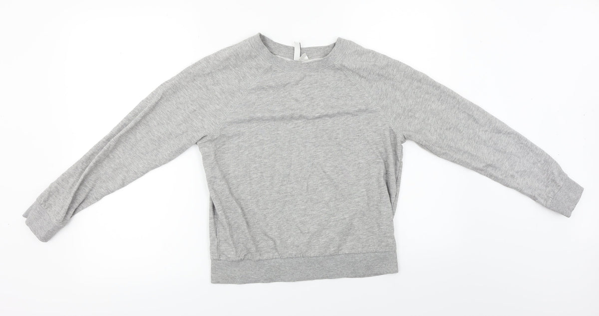 Additional front view of H&M women’s grey jumper, size S