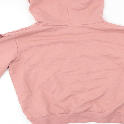 Select  Womens Pink   Pullover Hoodie Size S