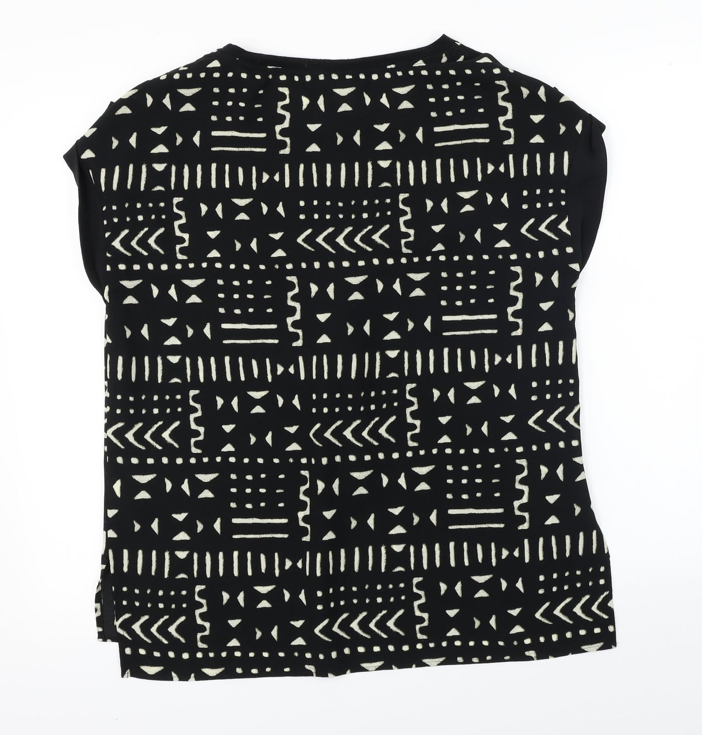 Womens UK Size 14 NEXT Black Basic T-Shirt