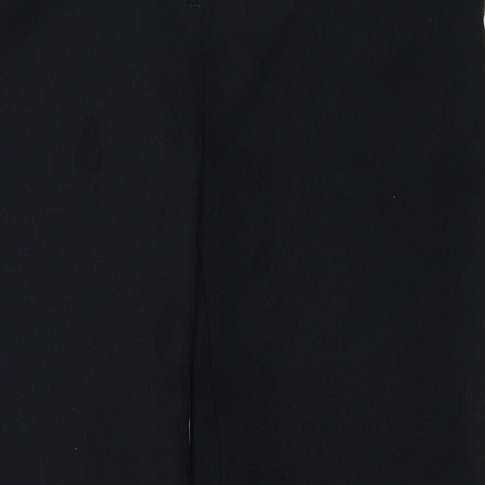Womens UK Size 12 Marks and Spencer Regular Fit  Black Trousers