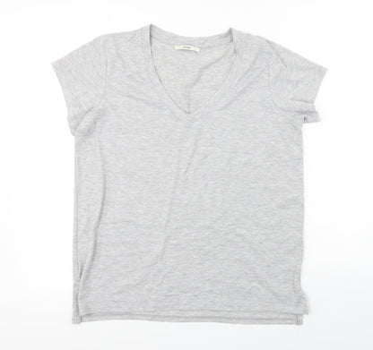 George  Womens Grey   Basic T-Shirt Size 12