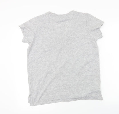 George  Womens Grey   Basic T-Shirt Size 12