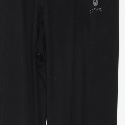 Womens UK Size 26 in Preworn Regular Fit  Black Trousers