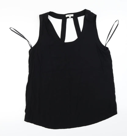 Womens UK Size 16 New Look Black Basic T-Shirt