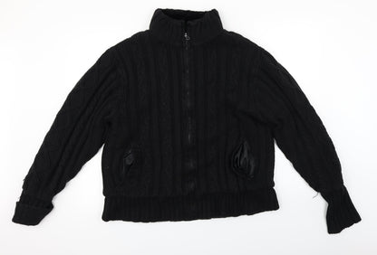 Mens UK Size L Urban Minds Black Jacket