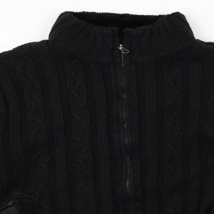 Mens UK Size L Urban Minds Black Jacket