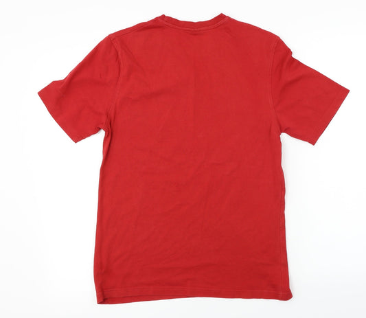 George  Womens Red   Basic T-Shirt Size S
