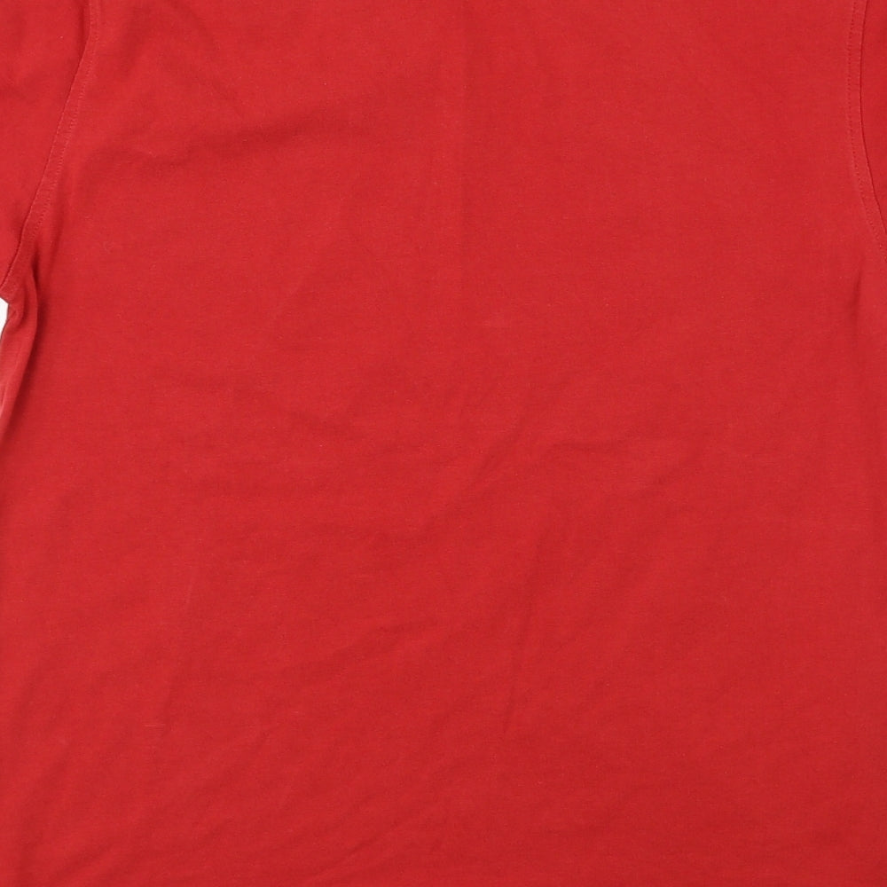 George  Womens Red   Basic T-Shirt Size S