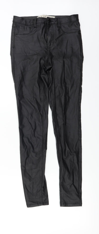 Womens UK Size 10 denim co Regular Fit  Black Trousers