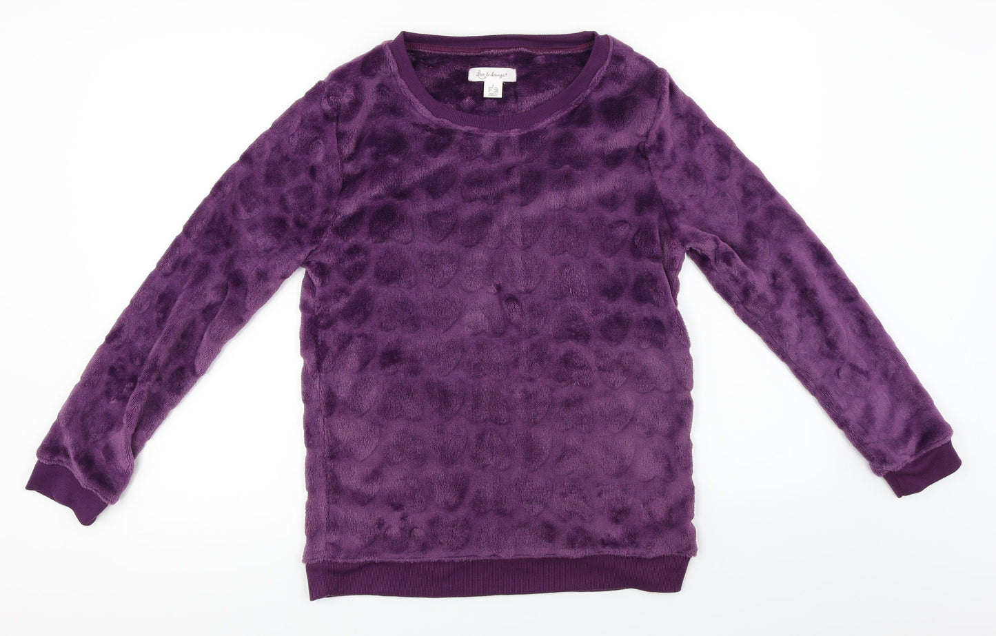love to lounge   Womens Purple   Pullover Jumper Size S