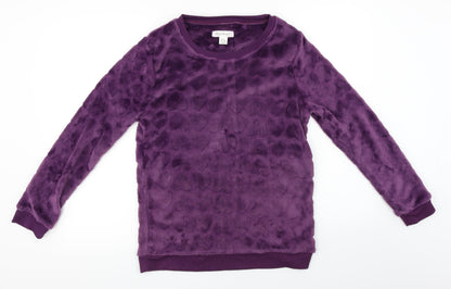 love to lounge   Womens Purple   Pullover Jumper Size S