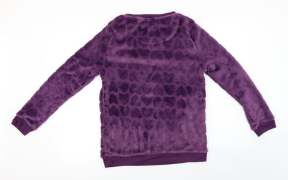 love to lounge   Womens Purple   Pullover Jumper Size S