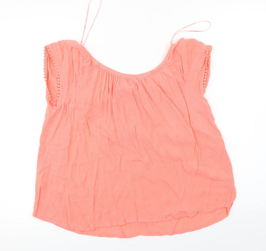 Womens UK Size 12 Atmosphere Pink Basic Blouse