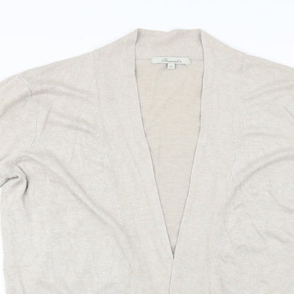 Peacocks  Womens Beige   Cardigan Jumper Size 14