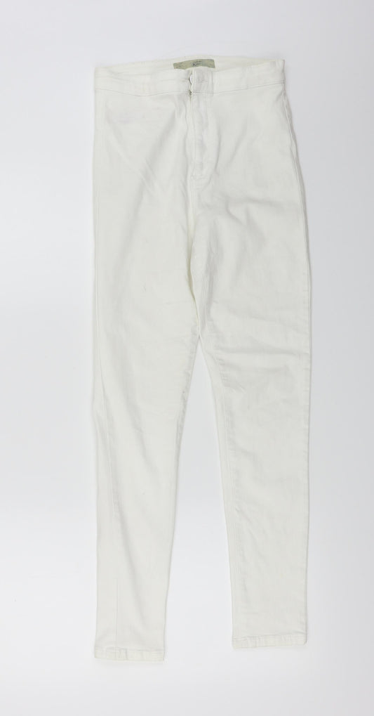 Topshop  Womens White   Skinny Jeans Size 28 in L24 in