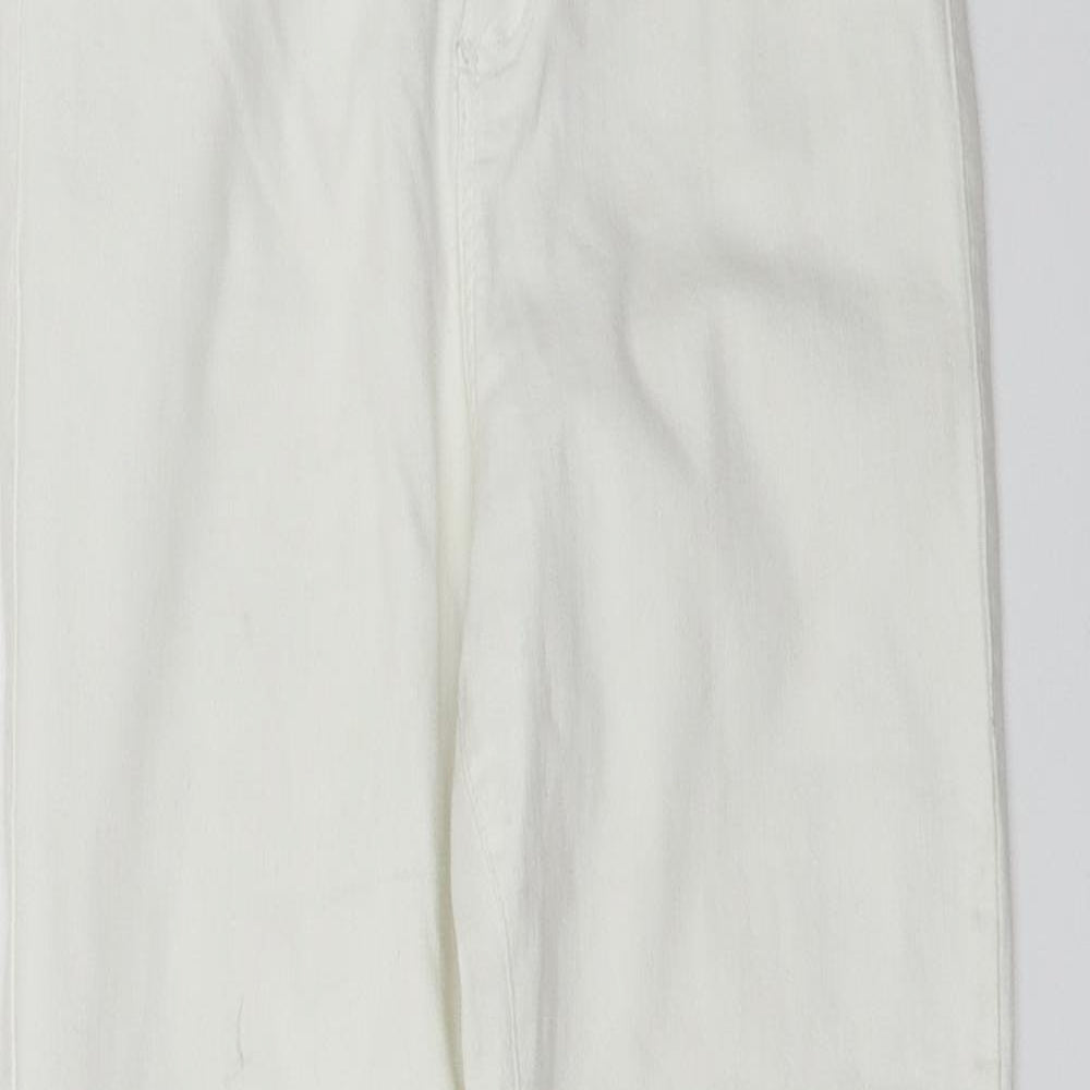 Topshop  Womens White   Skinny Jeans Size 28 in L24 in