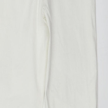 Topshop  Womens White   Skinny Jeans Size 28 in L24 in