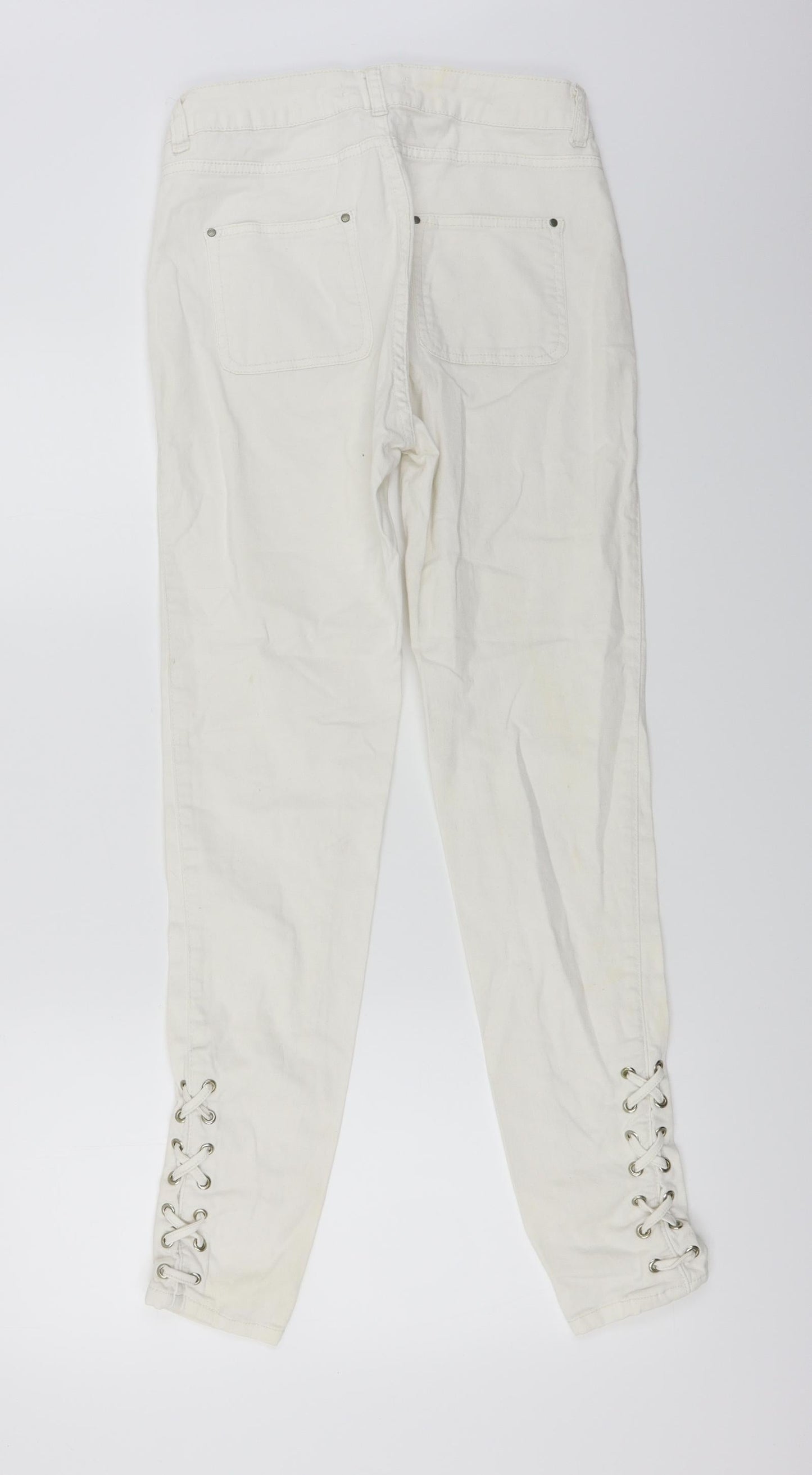 Select  Womens White   Skinny Jeans Size 8 L27 in