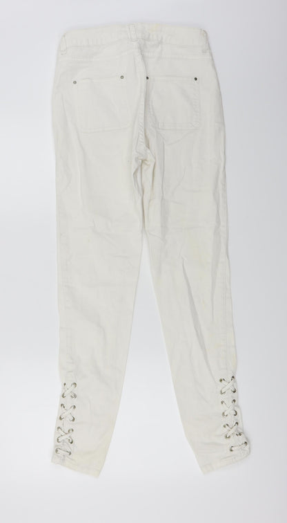 Select  Womens White   Skinny Jeans Size 8 L27 in