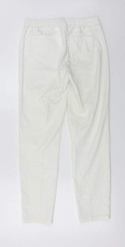 C&A Womens White   Trousers  Size 30 in L27 in