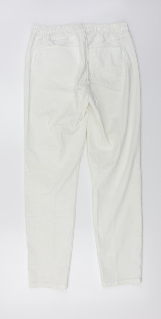C&A Womens White   Trousers  Size 30 in L27 in
