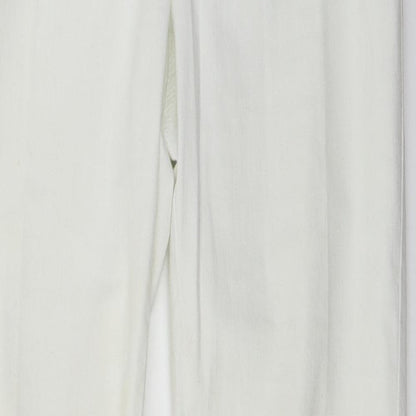 C&A Womens White   Trousers  Size 30 in L27 in