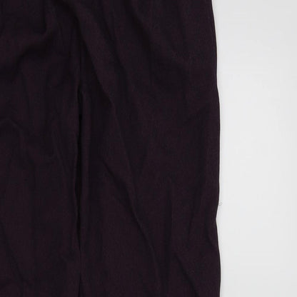 pinns Womens Purple   Trousers  Size 16 L29 in