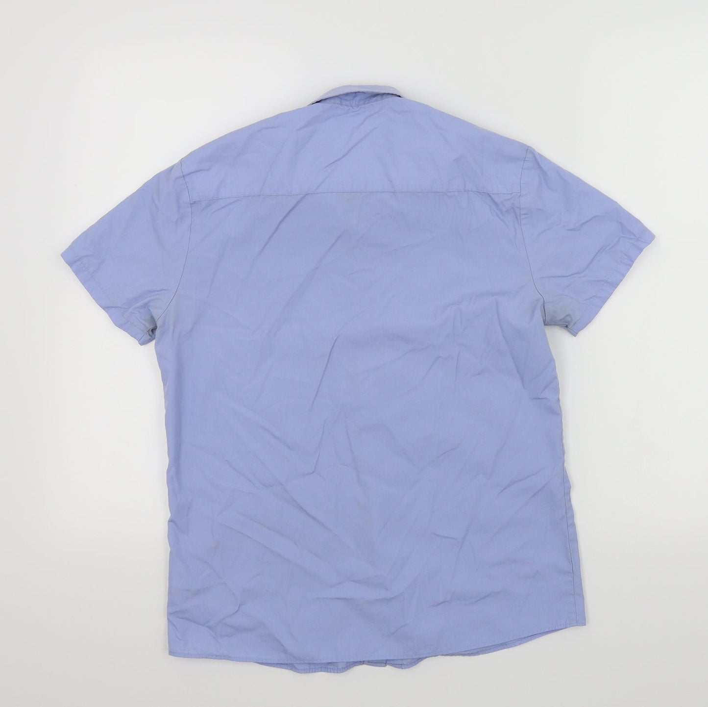George Boys Blue   Basic Button-Up Size 12 Years