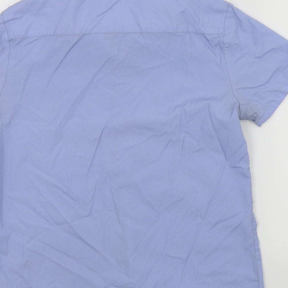George Boys Blue   Basic Button-Up Size 12 Years