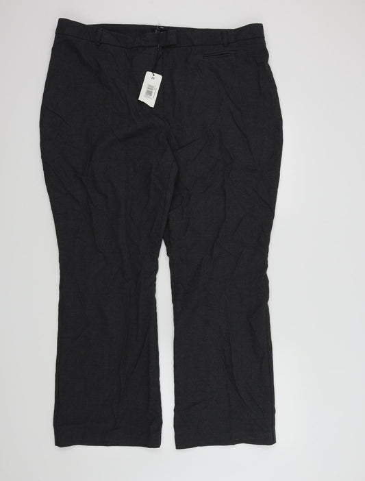 Soon Womens Grey   Trousers  Size 20 in L28 in